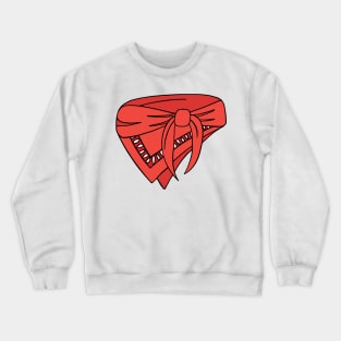 Red Bandana Crewneck Sweatshirt